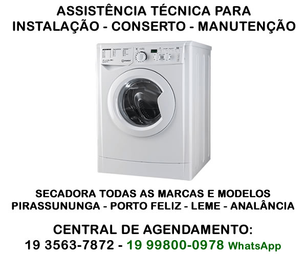assistência técnica secadora